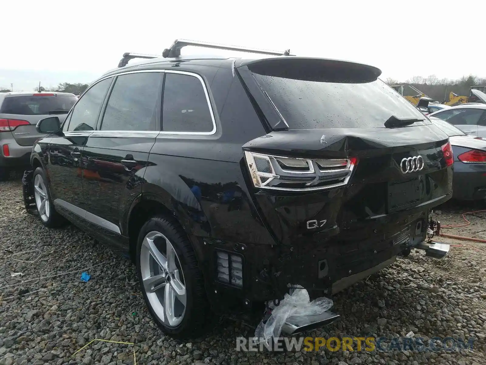 3 Фотография поврежденного автомобиля WA1VAAF73KD005230 AUDI Q7 PRESTIG 2019