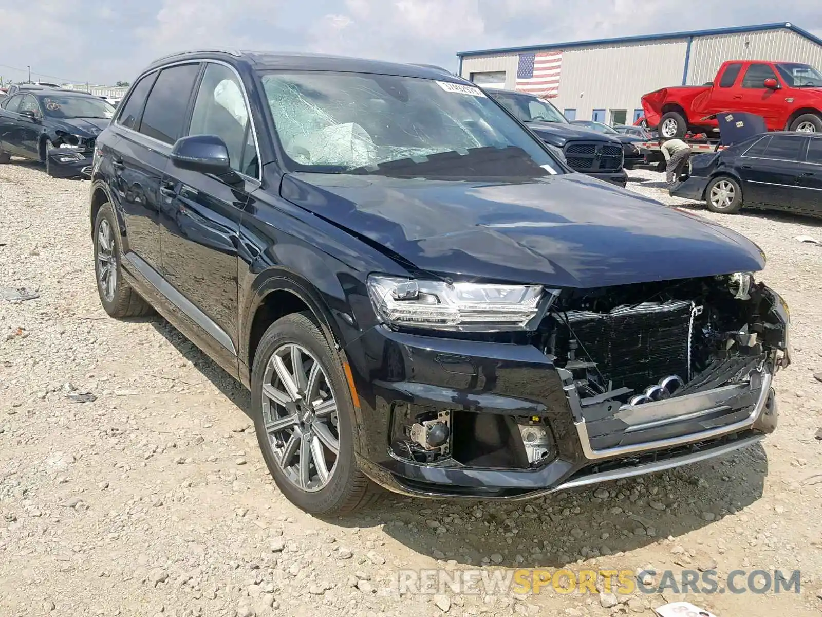 1 Photograph of a damaged car WA1VAAF74KD003809 AUDI Q7 PRESTIG 2019