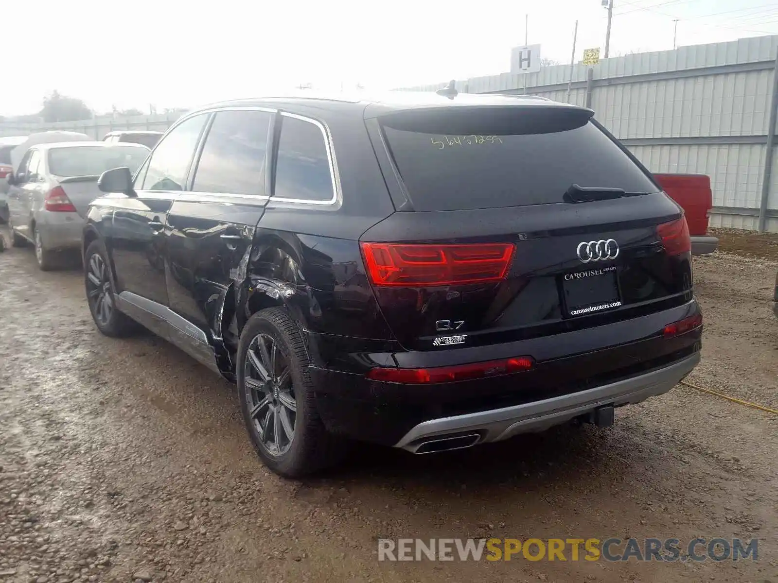 3 Фотография поврежденного автомобиля WA1VAAF74KD012445 AUDI Q7 PRESTIG 2019