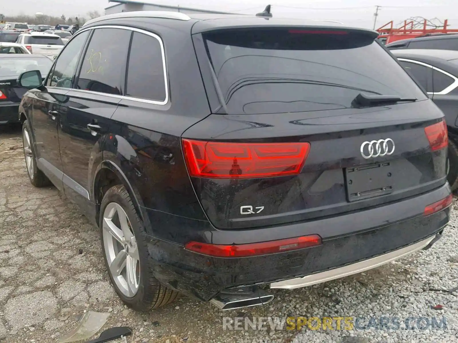 3 Фотография поврежденного автомобиля WA1VAAF7XKD000204 AUDI Q7 PRESTIG 2019