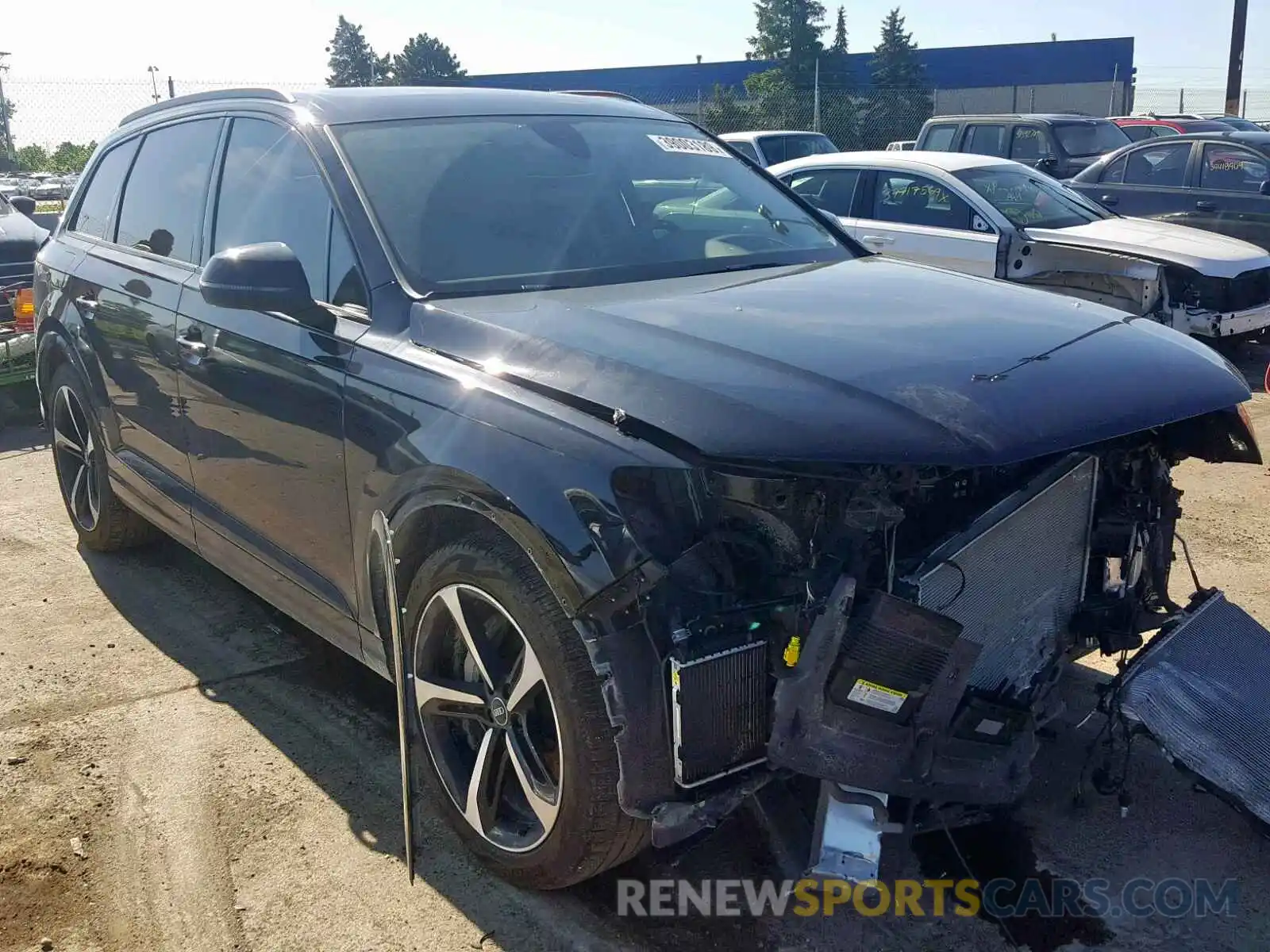 1 Photograph of a damaged car WA1VABF72KD007914 AUDI Q7 PRESTIG 2019