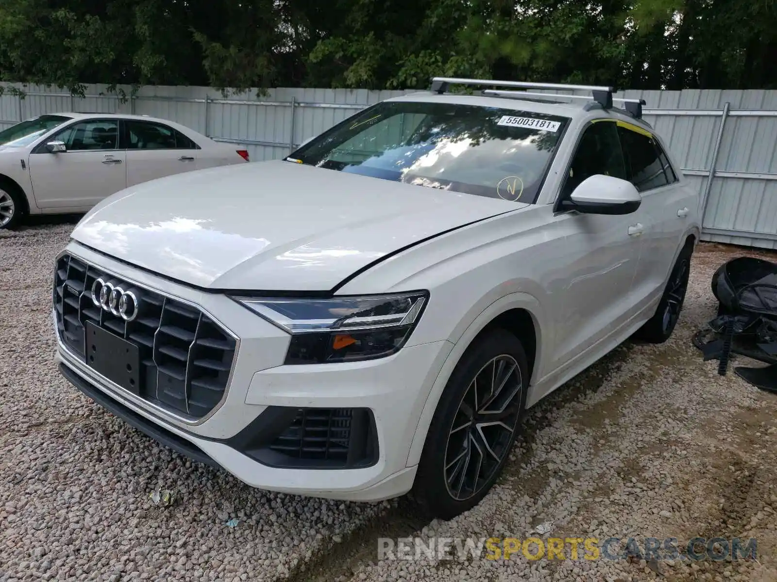 2 Photograph of a damaged car WA1AVAF10KD009508 AUDI Q8 2019