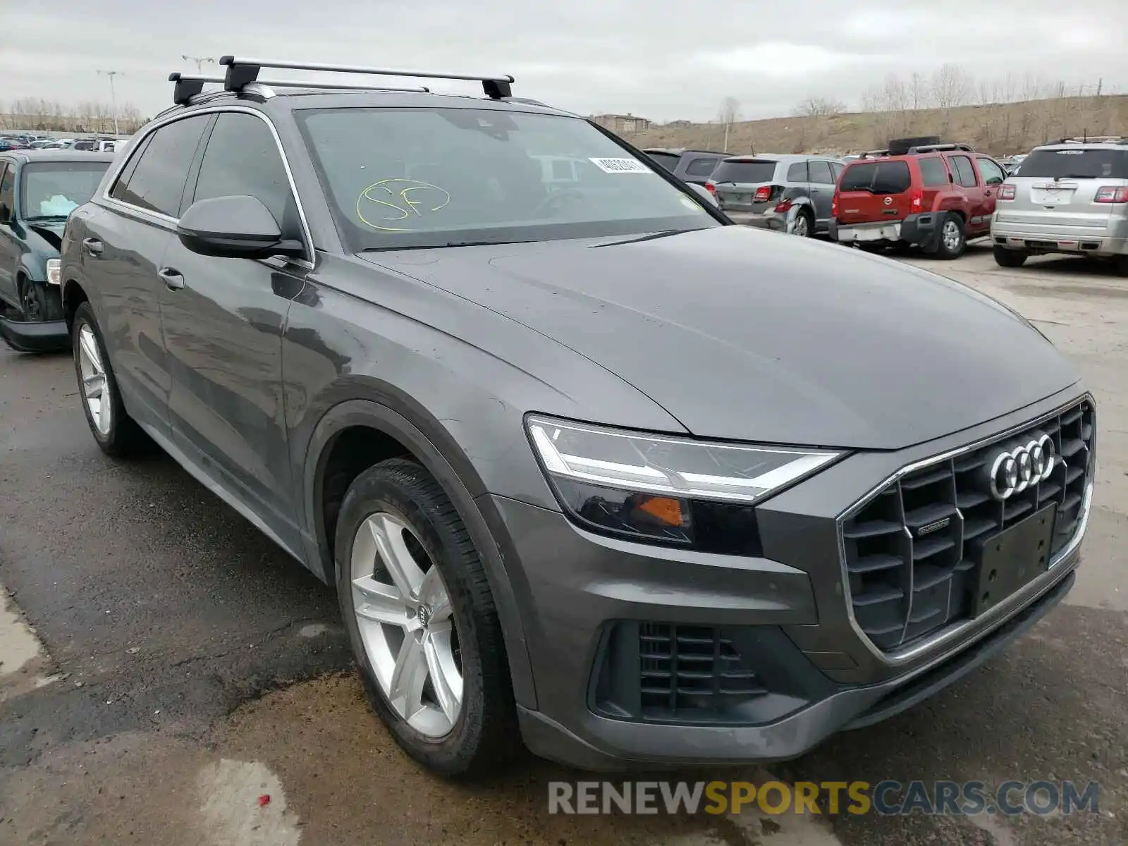 1 Photograph of a damaged car WA1AVAF10KD011596 AUDI Q8 2019