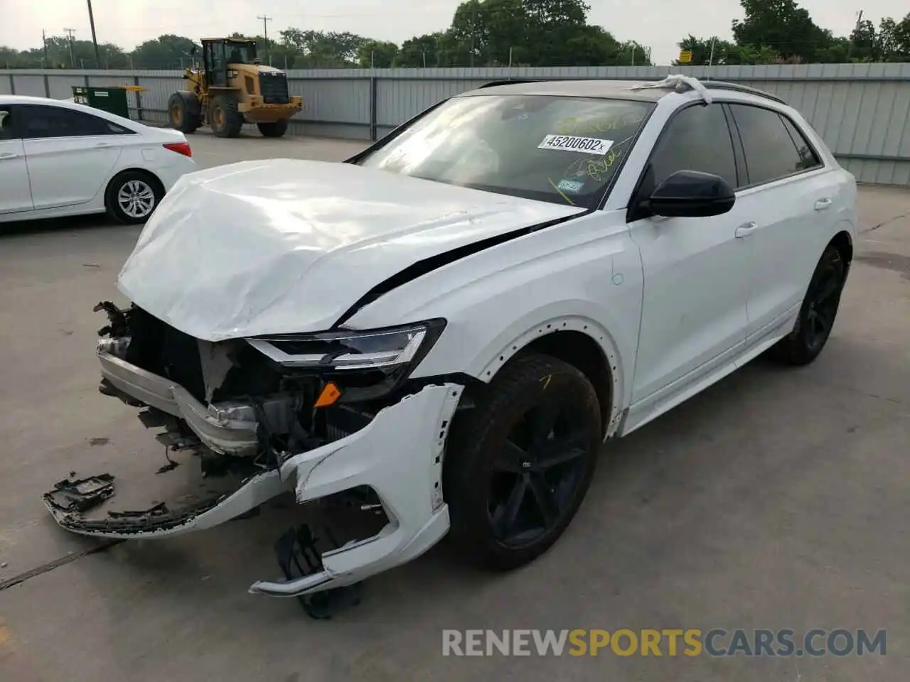 2 Photograph of a damaged car WA1AVAF10KD012683 AUDI Q8 2019