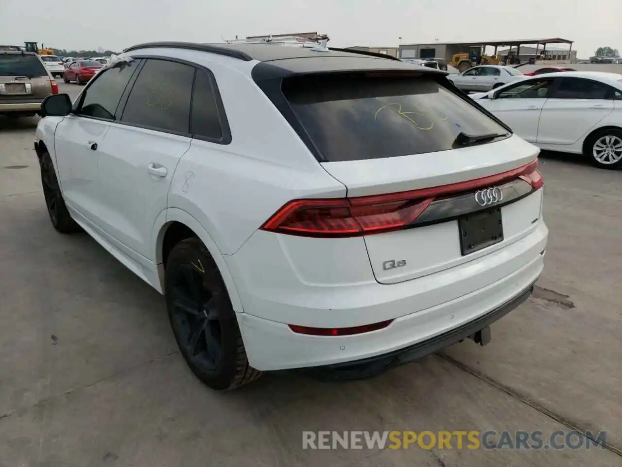 3 Photograph of a damaged car WA1AVAF10KD012683 AUDI Q8 2019