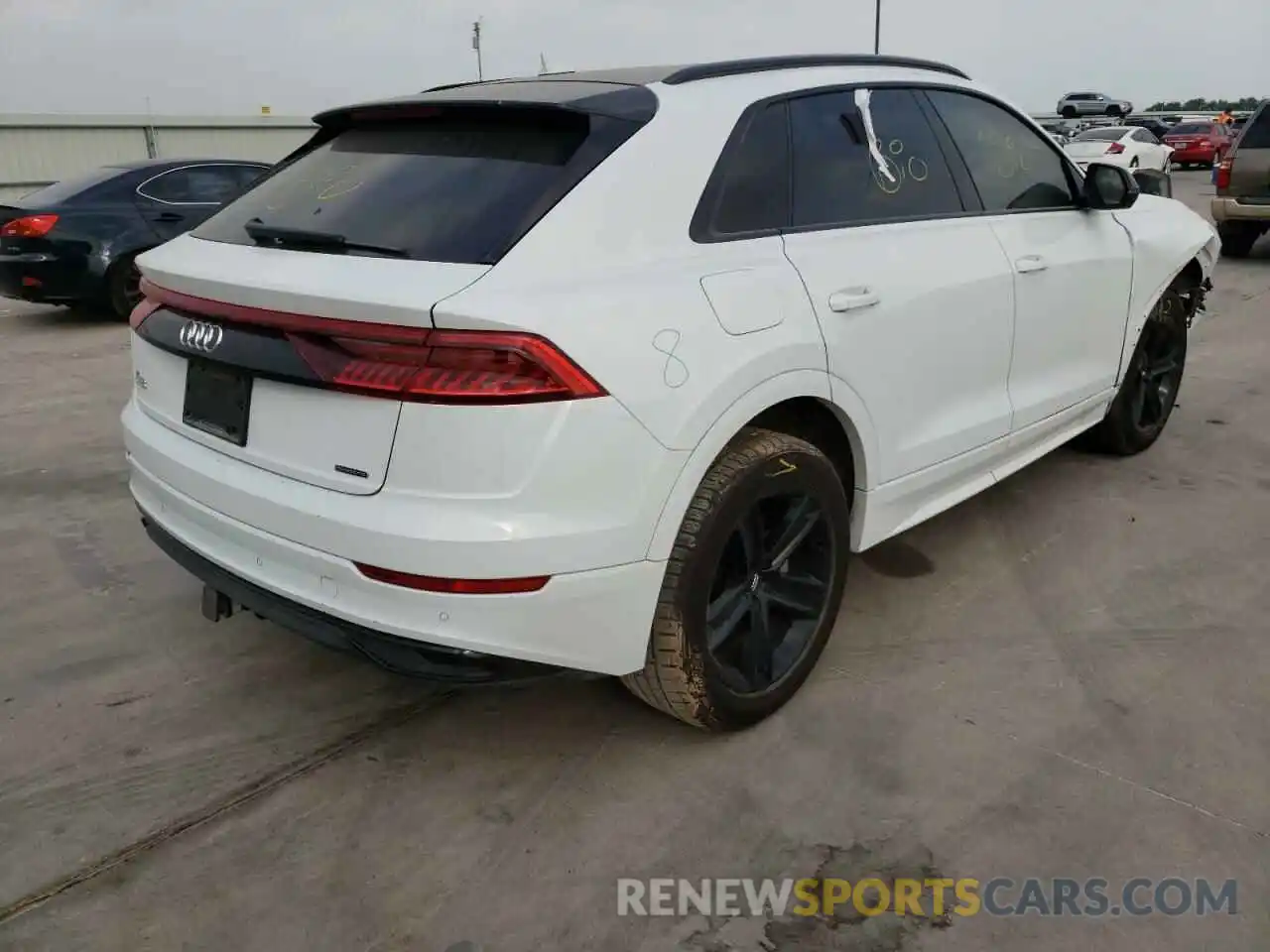 4 Фотография поврежденного автомобиля WA1AVAF10KD012683 AUDI Q8 2019