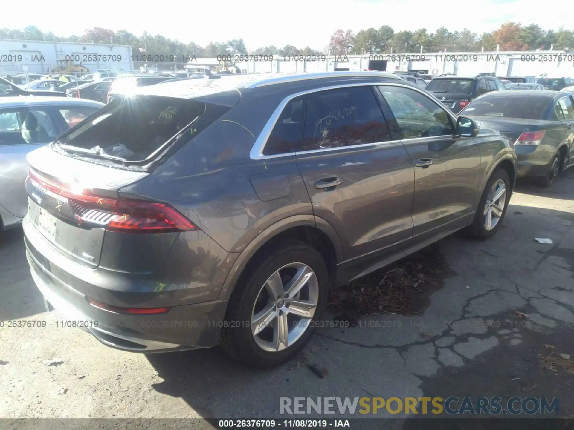 4 Фотография поврежденного автомобиля WA1AVAF10KD013235 AUDI Q8 2019