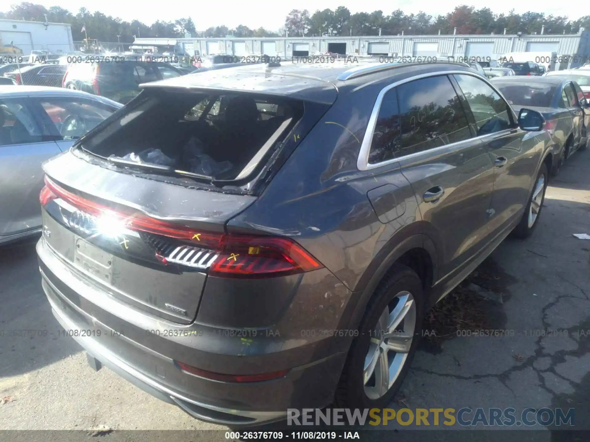 6 Photograph of a damaged car WA1AVAF10KD013235 AUDI Q8 2019