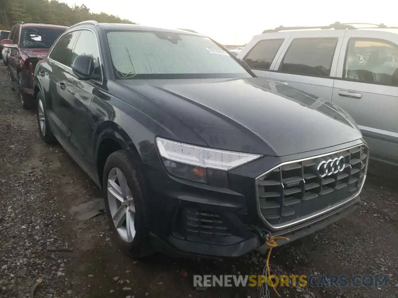 1 Photograph of a damaged car WA1AVAF10KD015602 AUDI Q8 2019