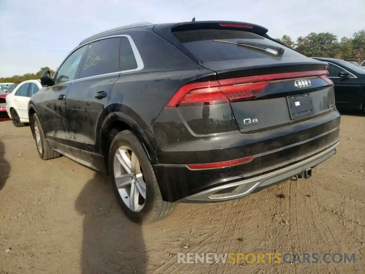 3 Photograph of a damaged car WA1AVAF10KD015602 AUDI Q8 2019