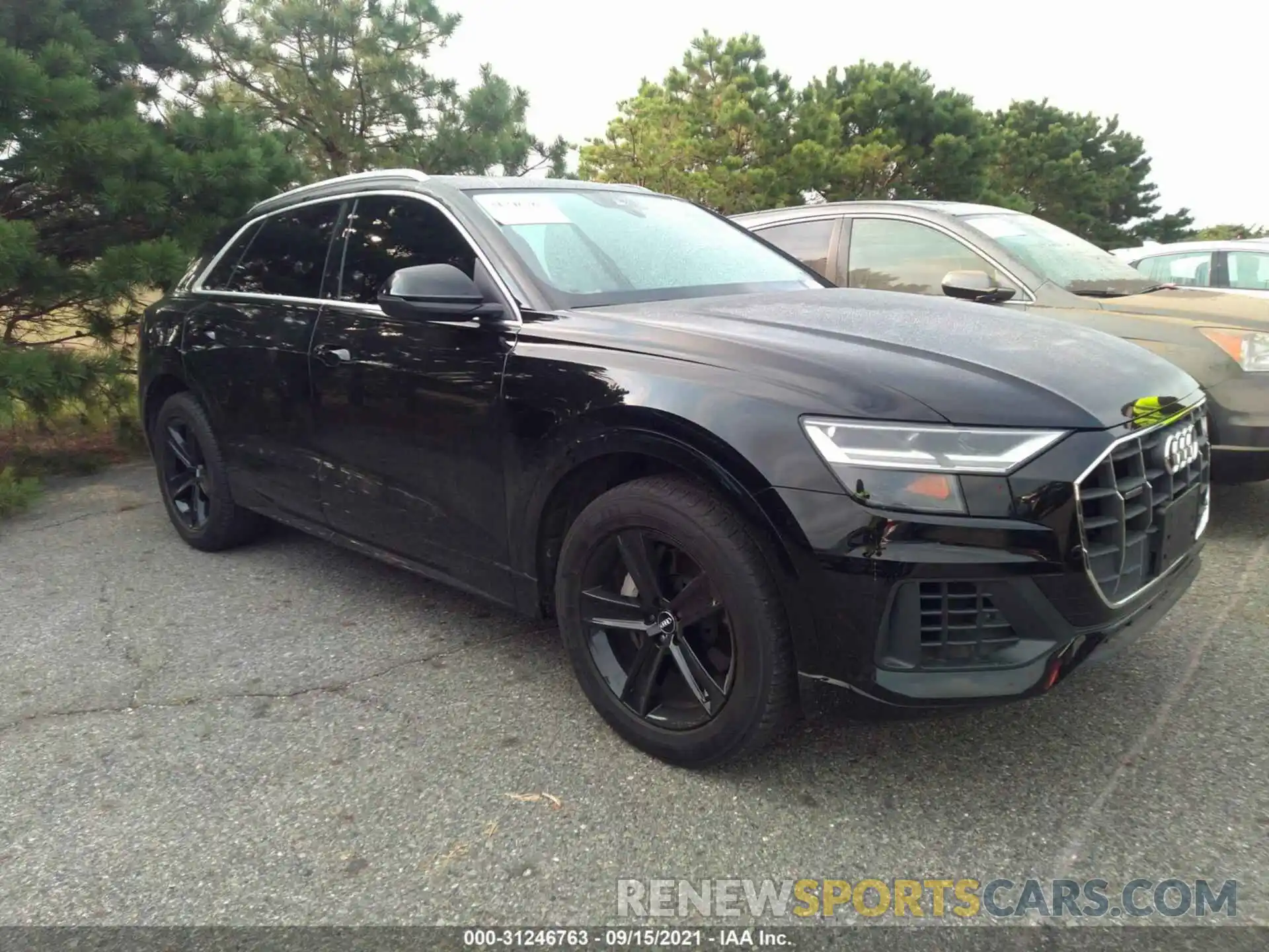 1 Photograph of a damaged car WA1AVAF10KD021822 AUDI Q8 2019