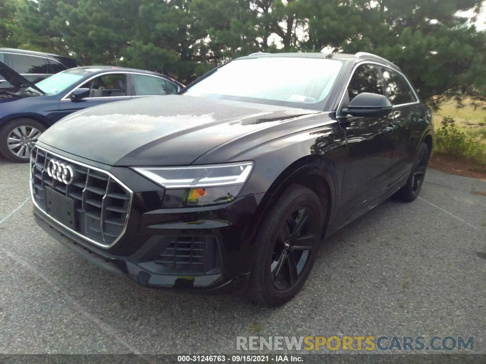 2 Фотография поврежденного автомобиля WA1AVAF10KD021822 AUDI Q8 2019