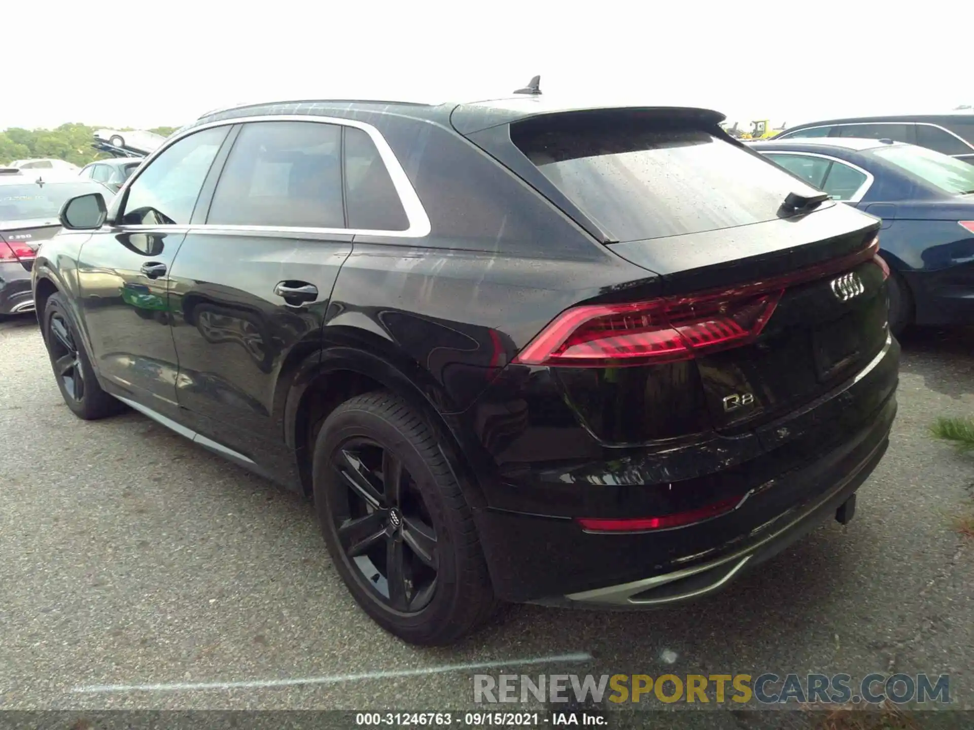 3 Фотография поврежденного автомобиля WA1AVAF10KD021822 AUDI Q8 2019