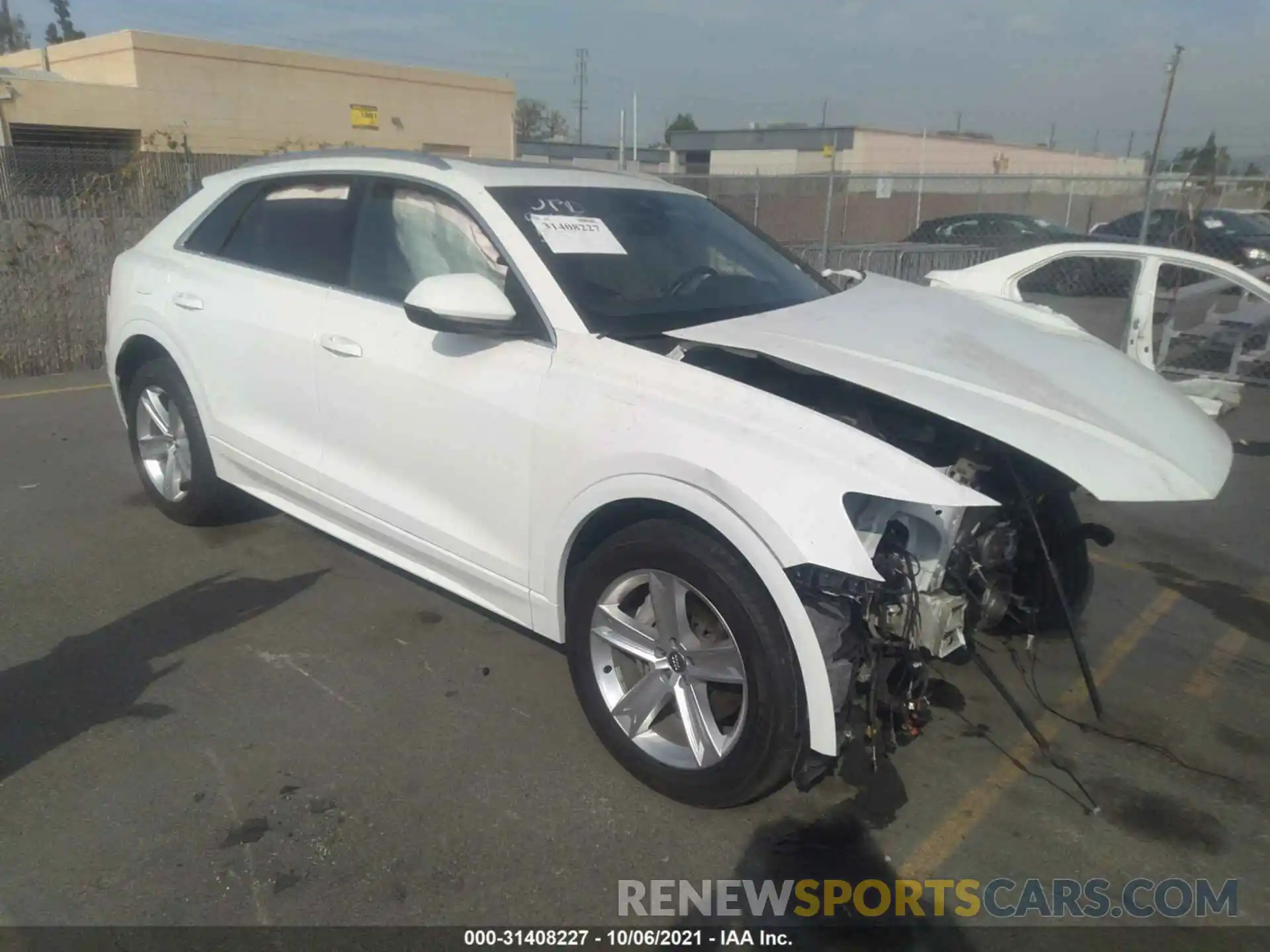 1 Photograph of a damaged car WA1AVAF11KD011980 AUDI Q8 2019