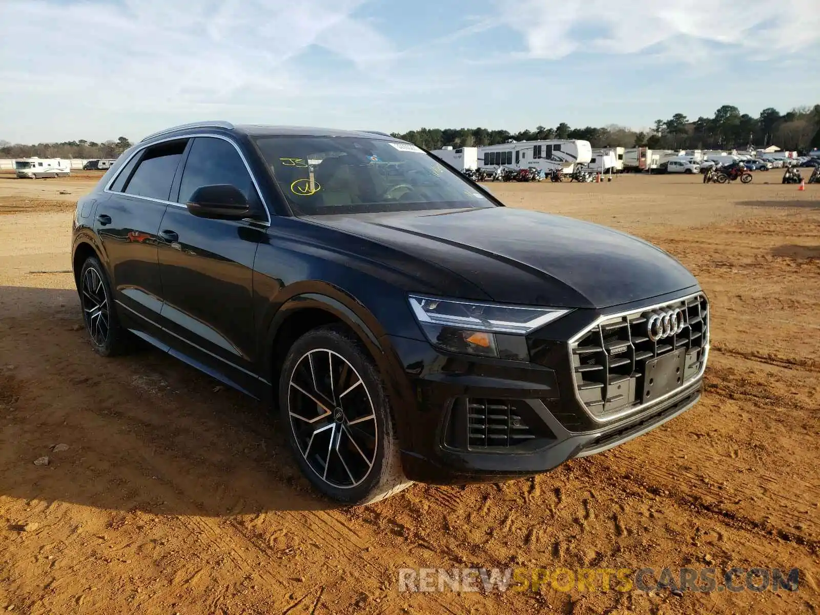 1 Фотография поврежденного автомобиля WA1AVAF11KD016760 AUDI Q8 2019