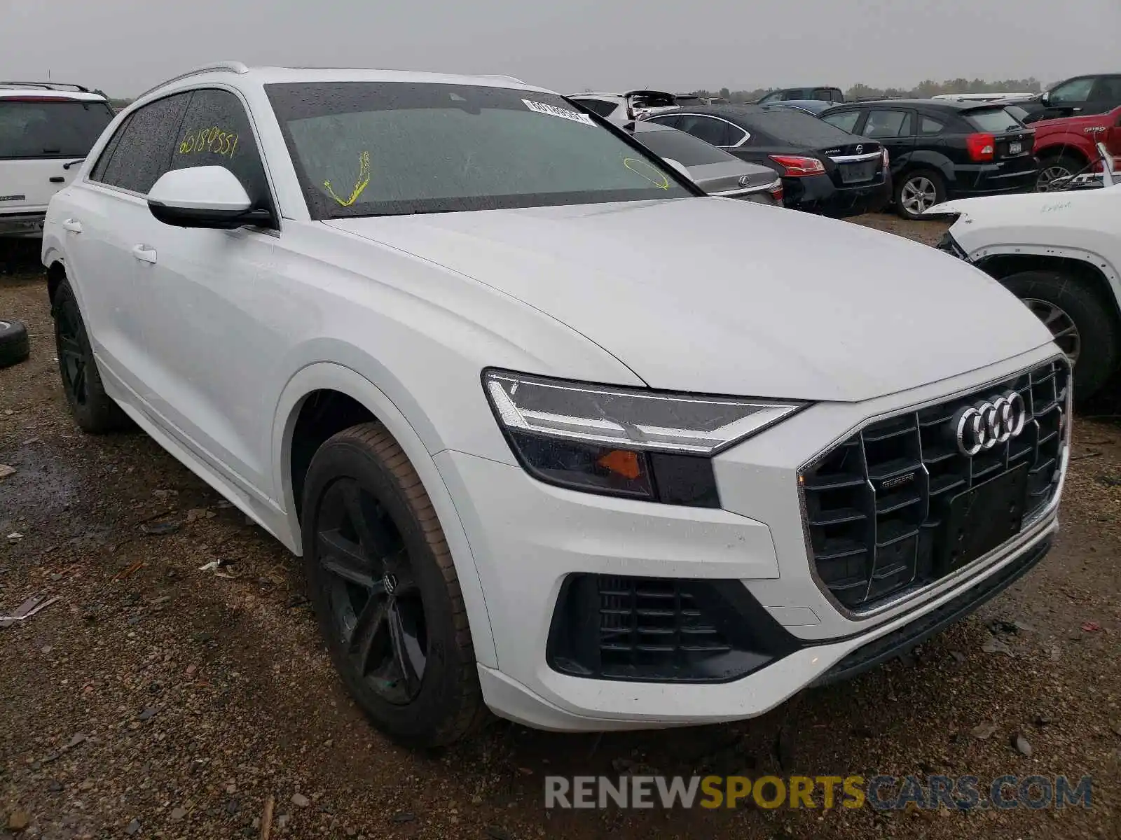 1 Photograph of a damaged car WA1AVAF11KD017262 AUDI Q8 2019