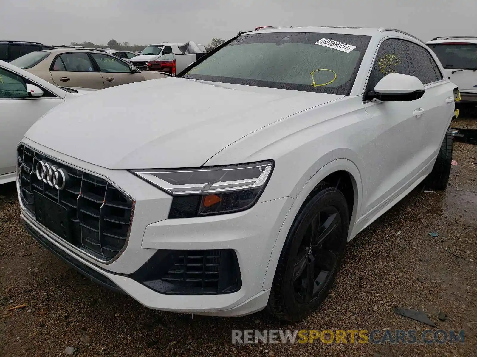 2 Фотография поврежденного автомобиля WA1AVAF11KD017262 AUDI Q8 2019