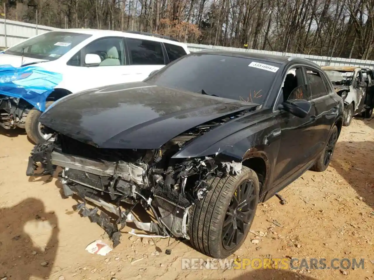 2 Photograph of a damaged car WA1AVAF11KD017391 AUDI Q8 2019