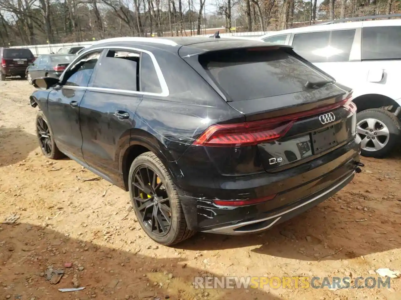 3 Photograph of a damaged car WA1AVAF11KD017391 AUDI Q8 2019