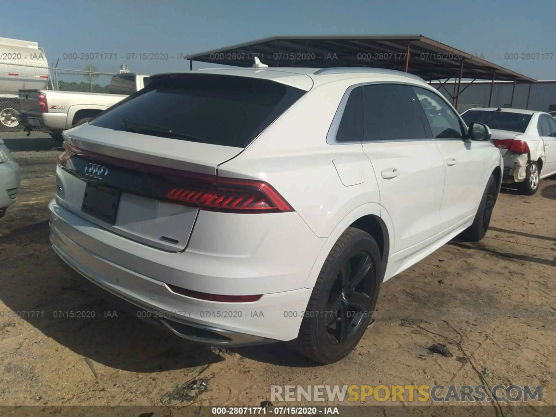 4 Фотография поврежденного автомобиля WA1AVAF12KD011342 AUDI Q8 2019