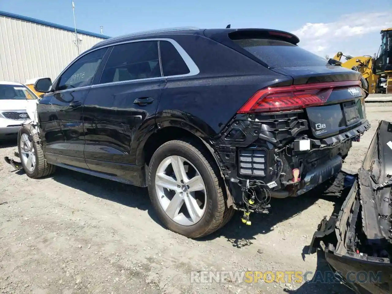 3 Фотография поврежденного автомобиля WA1AVAF12KD012281 AUDI Q8 2019