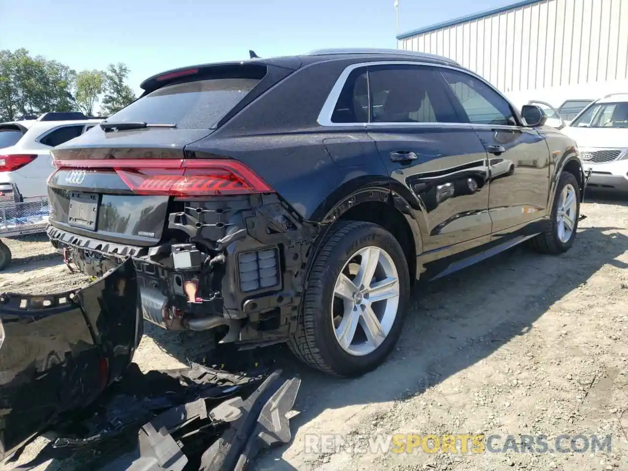 4 Фотография поврежденного автомобиля WA1AVAF12KD012281 AUDI Q8 2019