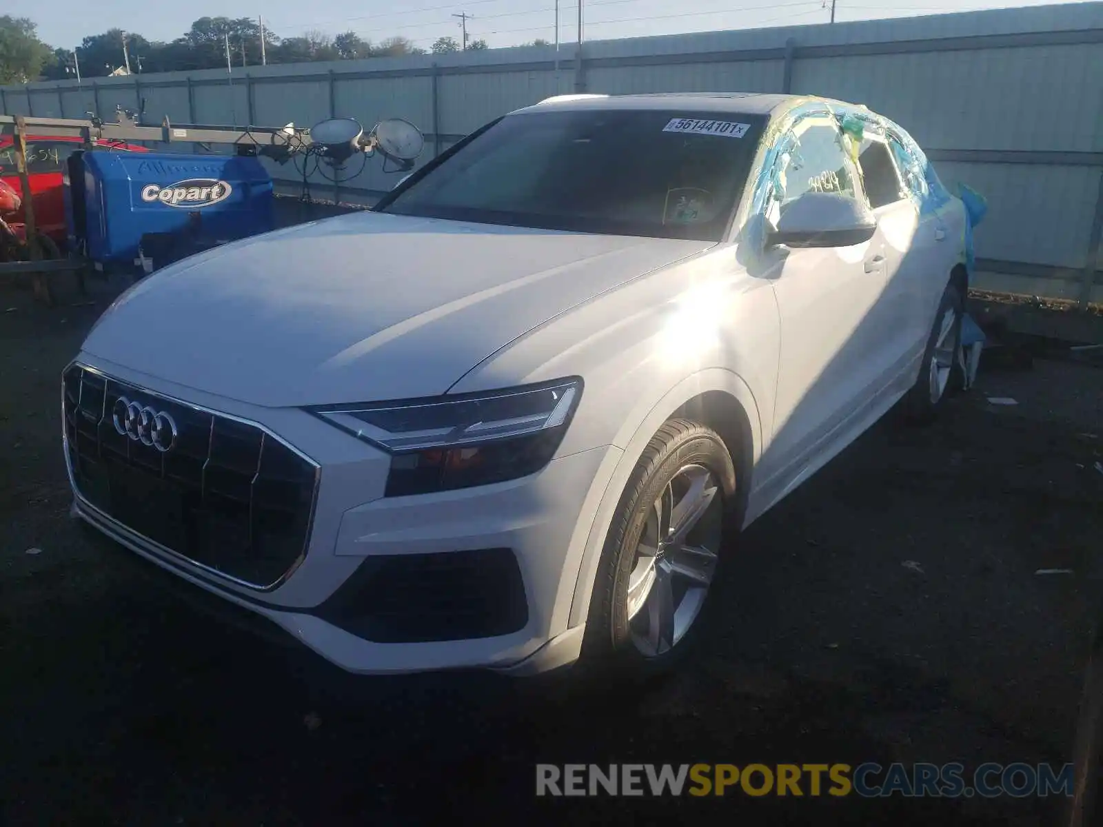 2 Фотография поврежденного автомобиля WA1AVAF12KD013091 AUDI Q8 2019