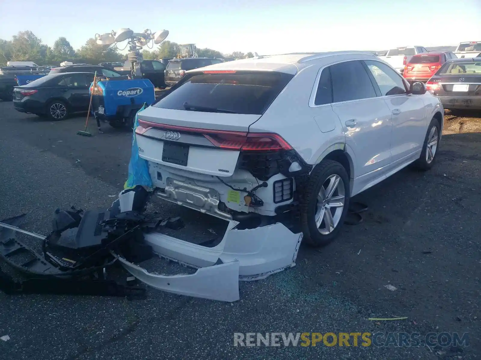 4 Photograph of a damaged car WA1AVAF12KD013091 AUDI Q8 2019