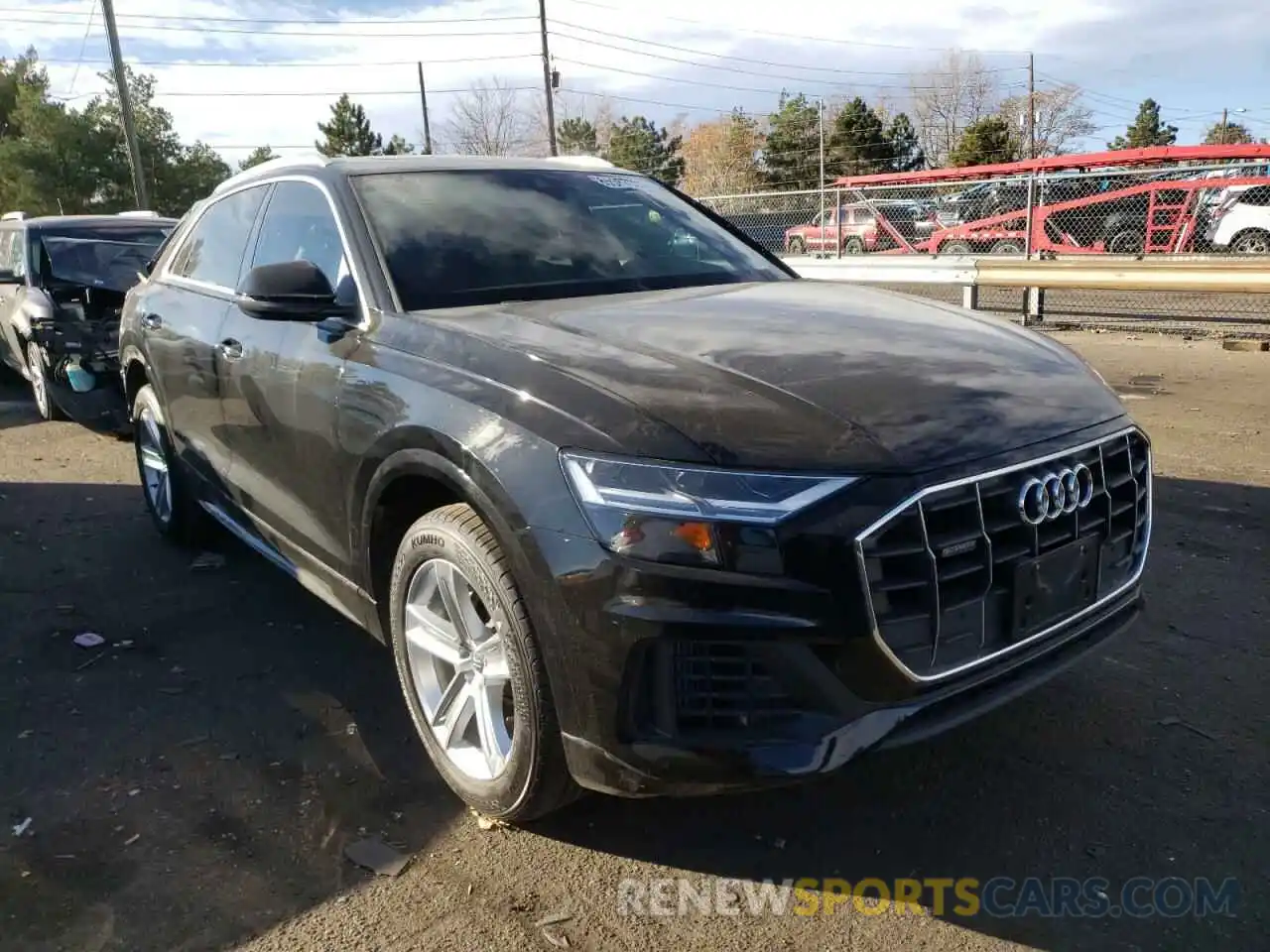 1 Photograph of a damaged car WA1AVAF12KD015293 AUDI Q8 2019