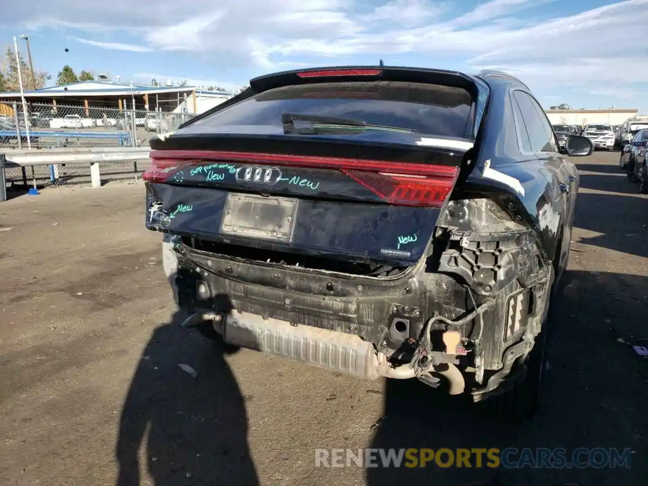 9 Photograph of a damaged car WA1AVAF12KD015293 AUDI Q8 2019