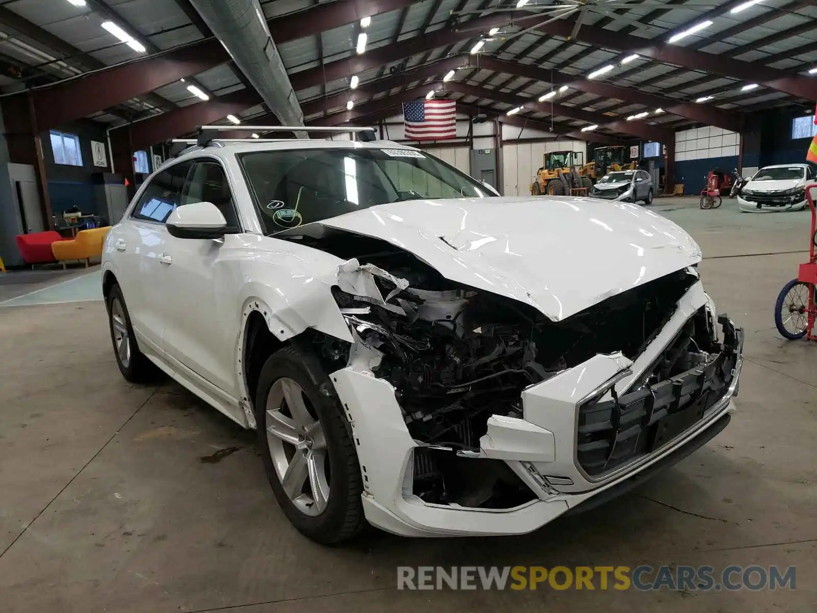 1 Photograph of a damaged car WA1AVAF12KD016766 AUDI Q8 2019