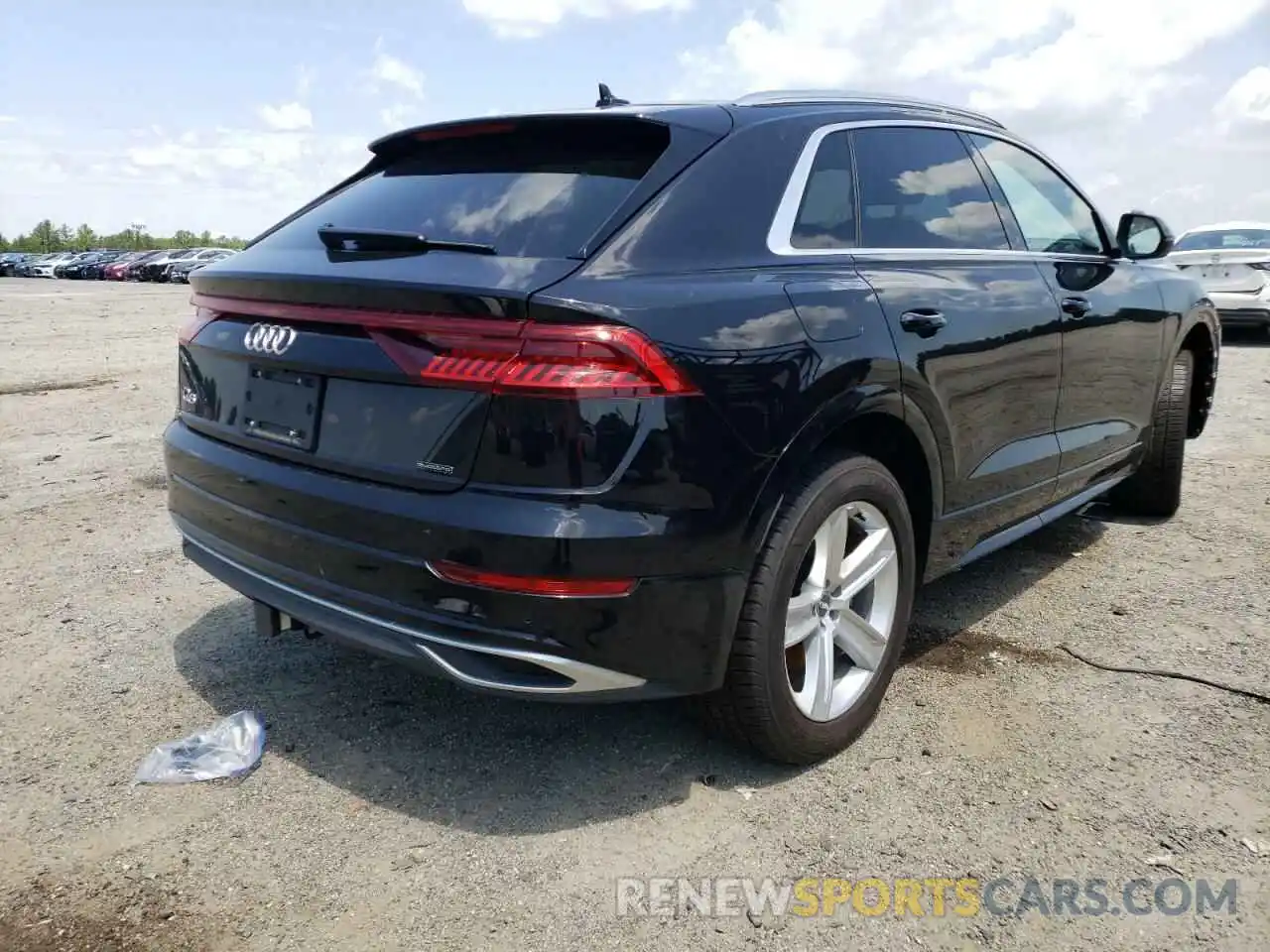 4 Фотография поврежденного автомобиля WA1AVAF12KD021465 AUDI Q8 2019