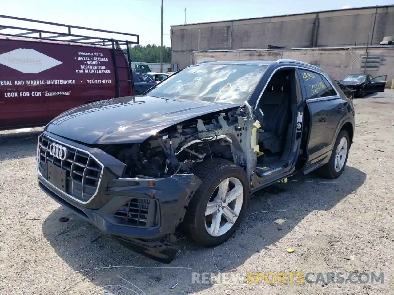 9 Фотография поврежденного автомобиля WA1AVAF12KD021465 AUDI Q8 2019