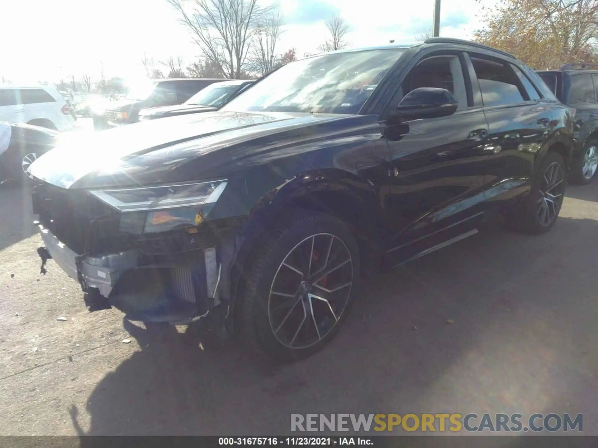 2 Photograph of a damaged car WA1AVAF12KD022650 AUDI Q8 2019