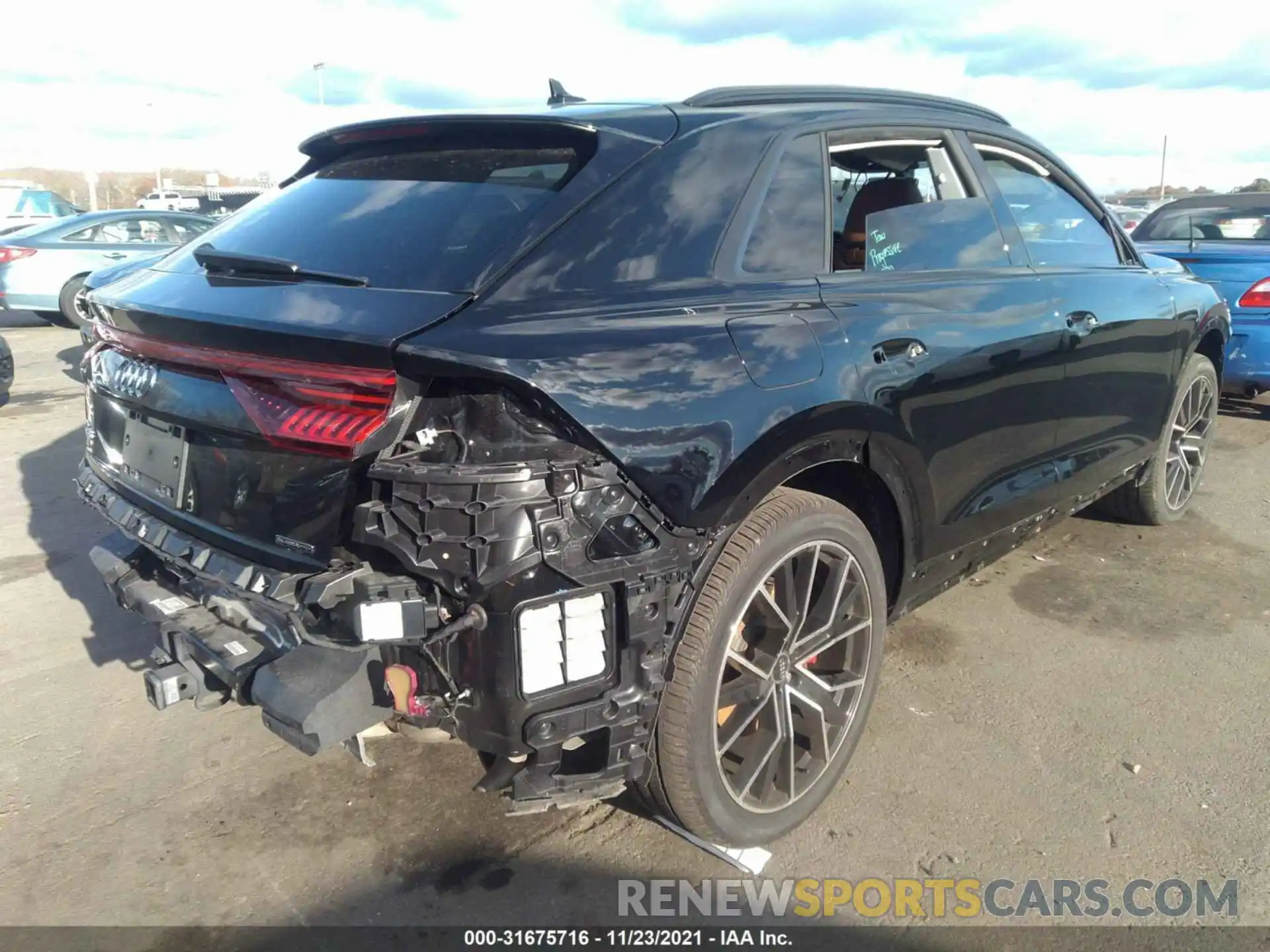 4 Фотография поврежденного автомобиля WA1AVAF12KD022650 AUDI Q8 2019