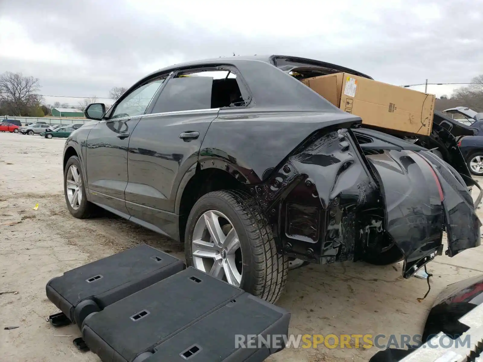 3 Photograph of a damaged car WA1AVAF13KD011849 AUDI Q8 2019