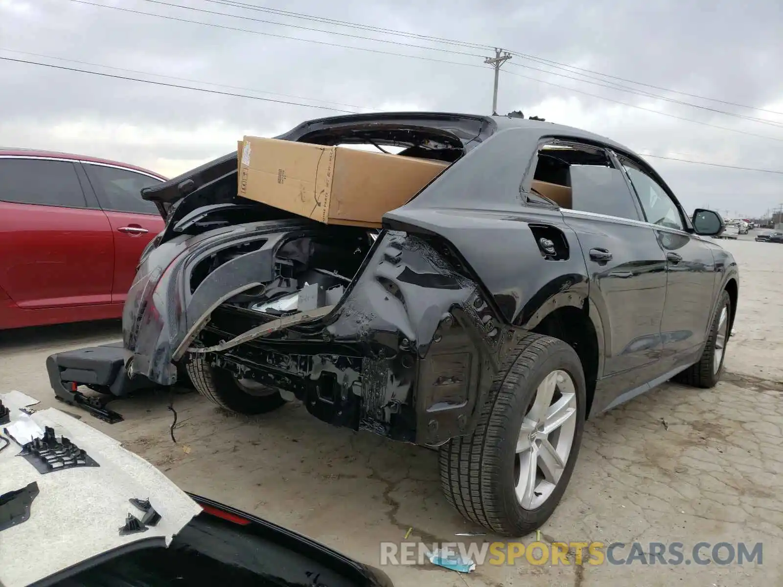 4 Photograph of a damaged car WA1AVAF13KD011849 AUDI Q8 2019