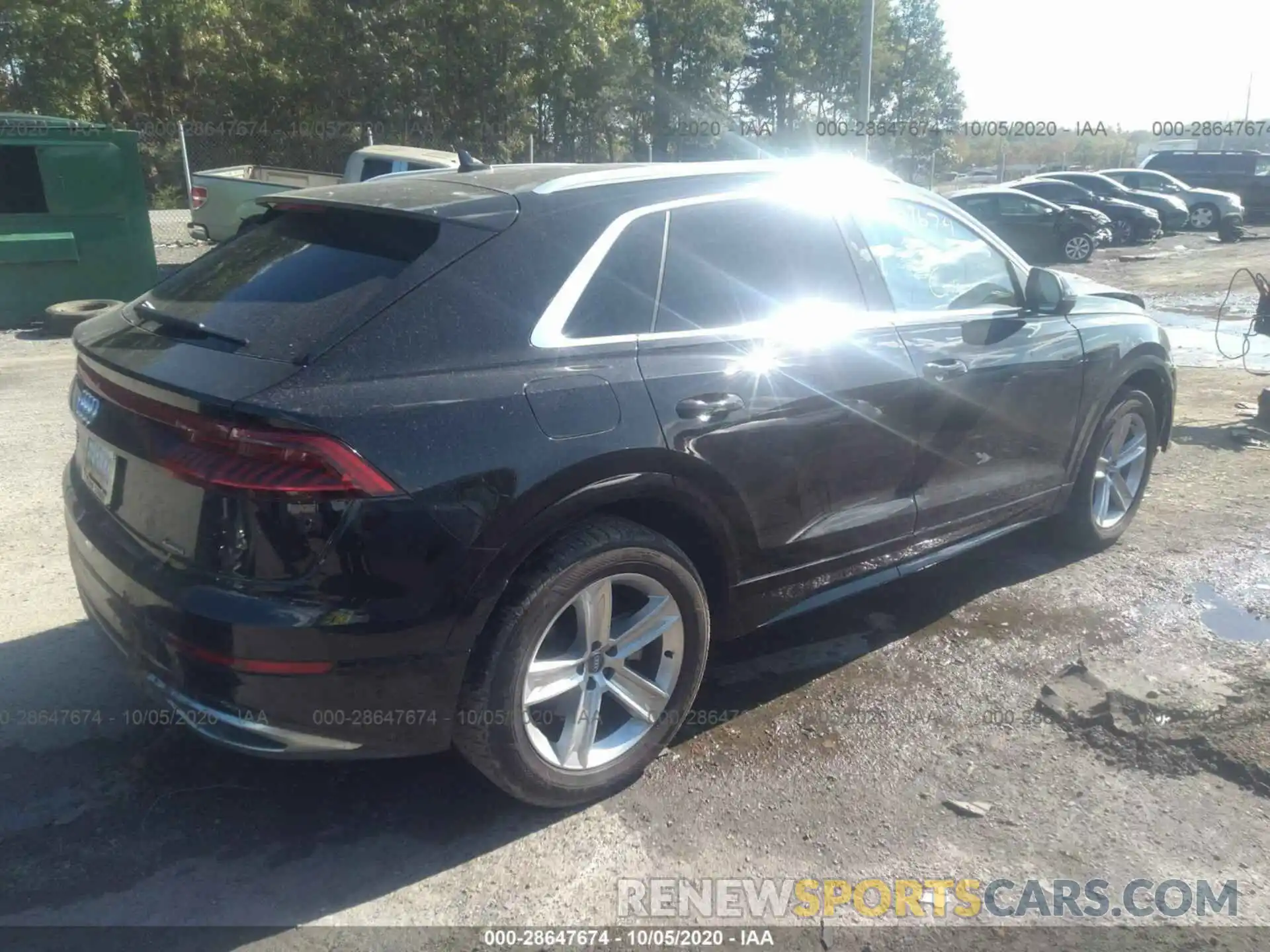 4 Фотография поврежденного автомобиля WA1AVAF13KD012354 AUDI Q8 2019