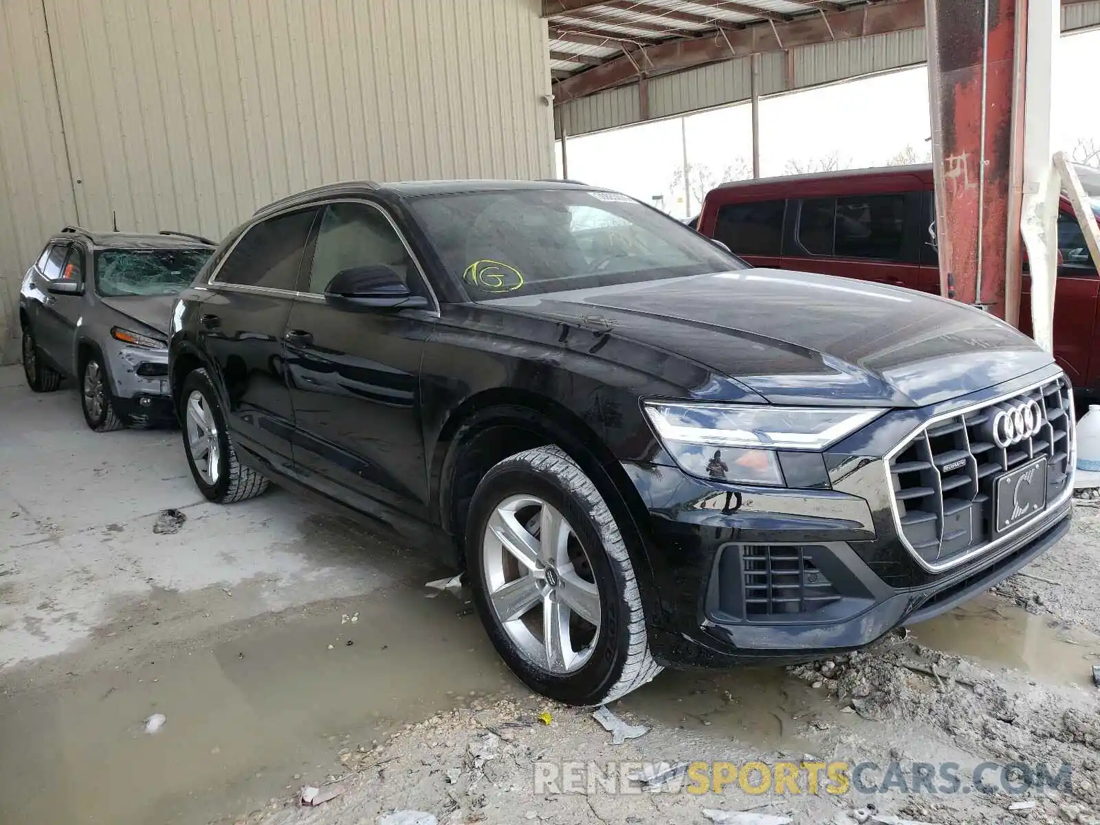 1 Photograph of a damaged car WA1AVAF13KD013312 AUDI Q8 2019