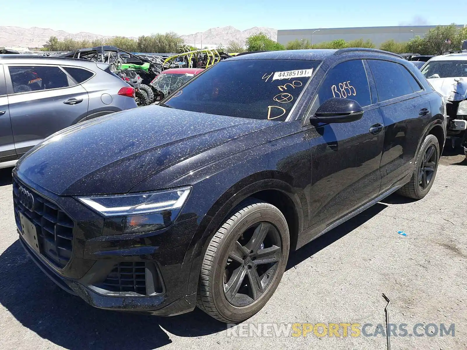 2 Photograph of a damaged car WA1AVAF13KD017019 AUDI Q8 2019