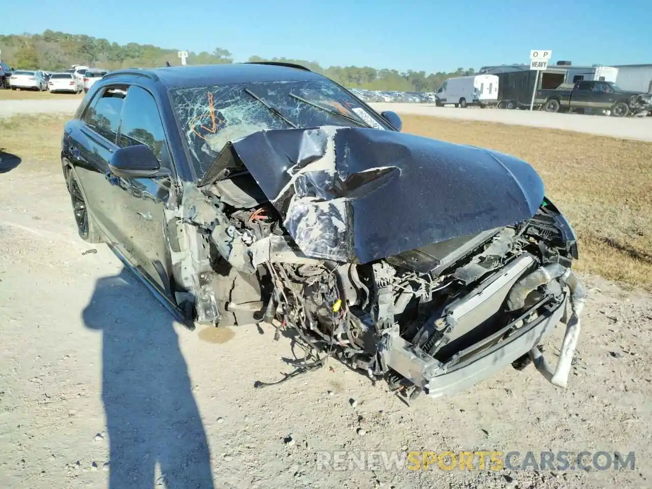 1 Photograph of a damaged car WA1AVAF14KD009625 AUDI Q8 2019