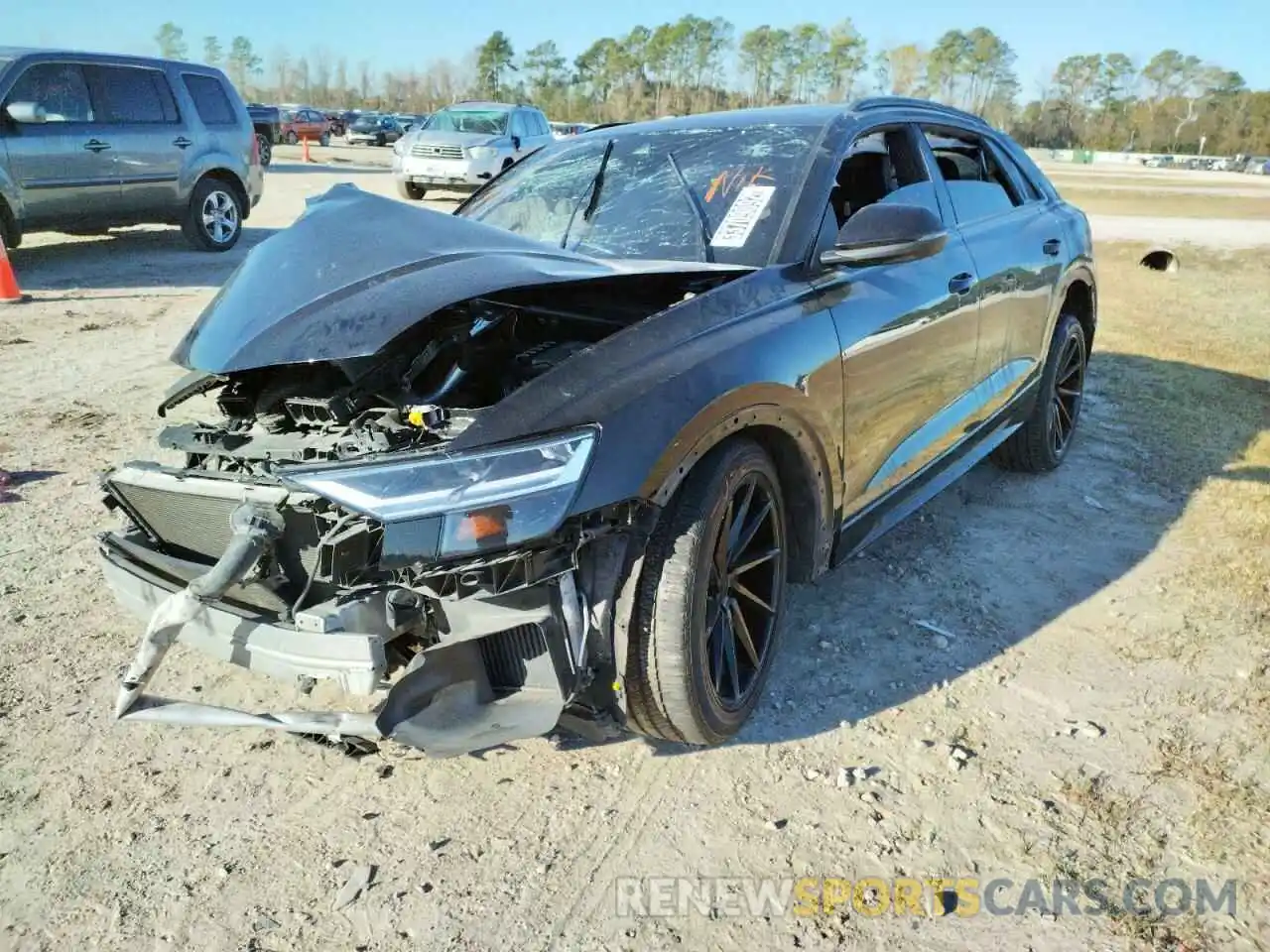 2 Photograph of a damaged car WA1AVAF14KD009625 AUDI Q8 2019