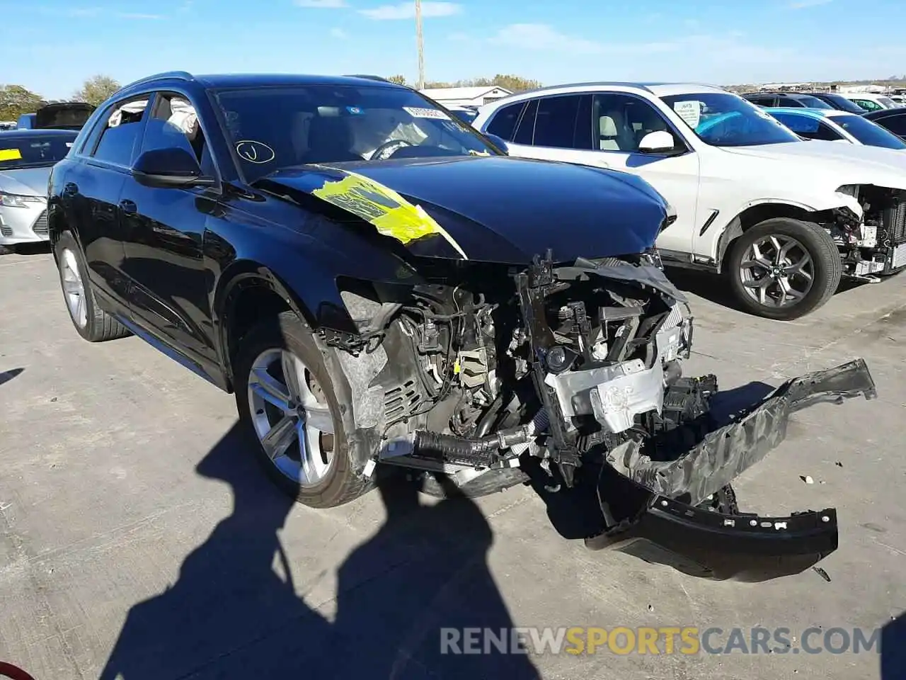 1 Photograph of a damaged car WA1AVAF14KD016011 AUDI Q8 2019