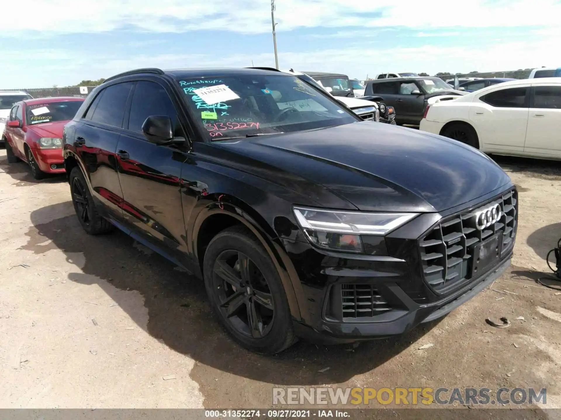 1 Photograph of a damaged car WA1AVAF14KD022424 AUDI Q8 2019