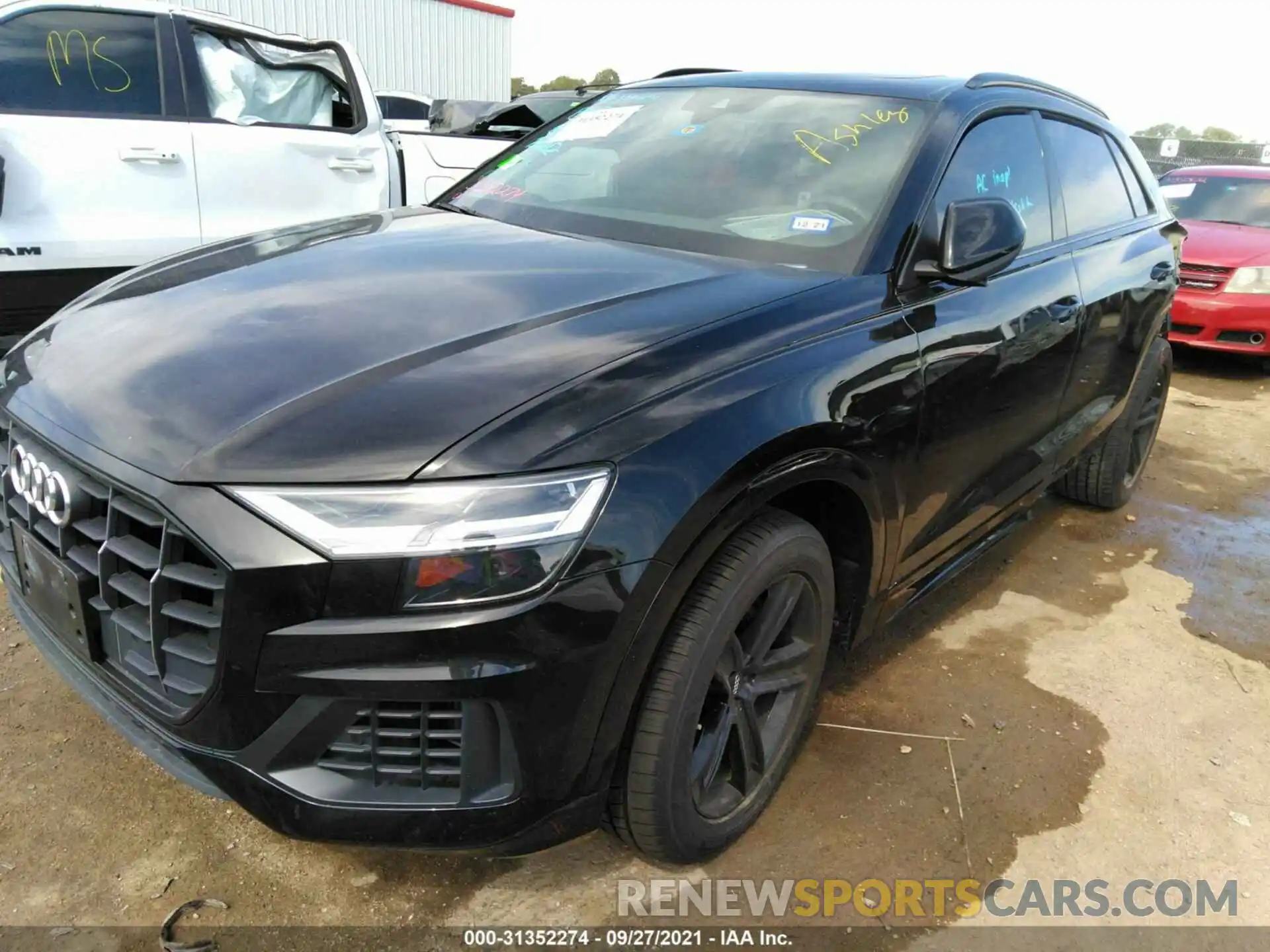 2 Photograph of a damaged car WA1AVAF14KD022424 AUDI Q8 2019