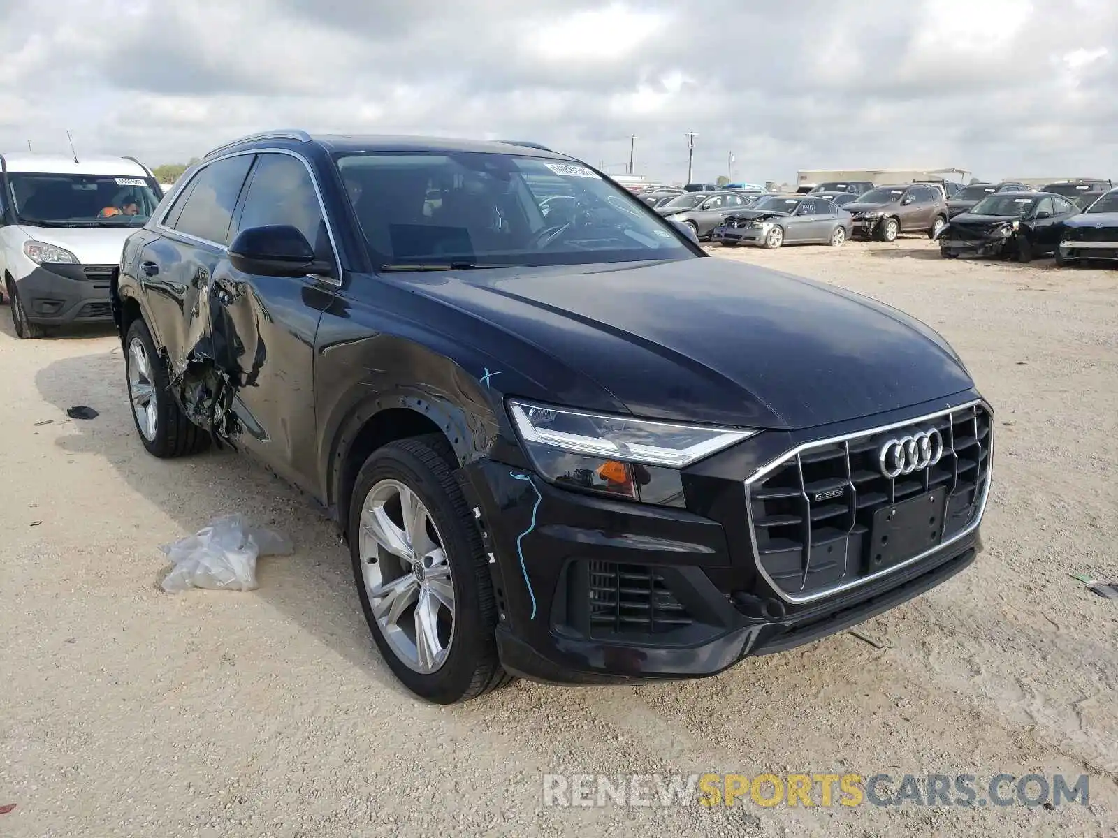 1 Фотография поврежденного автомобиля WA1AVAF14KD029129 AUDI Q8 2019