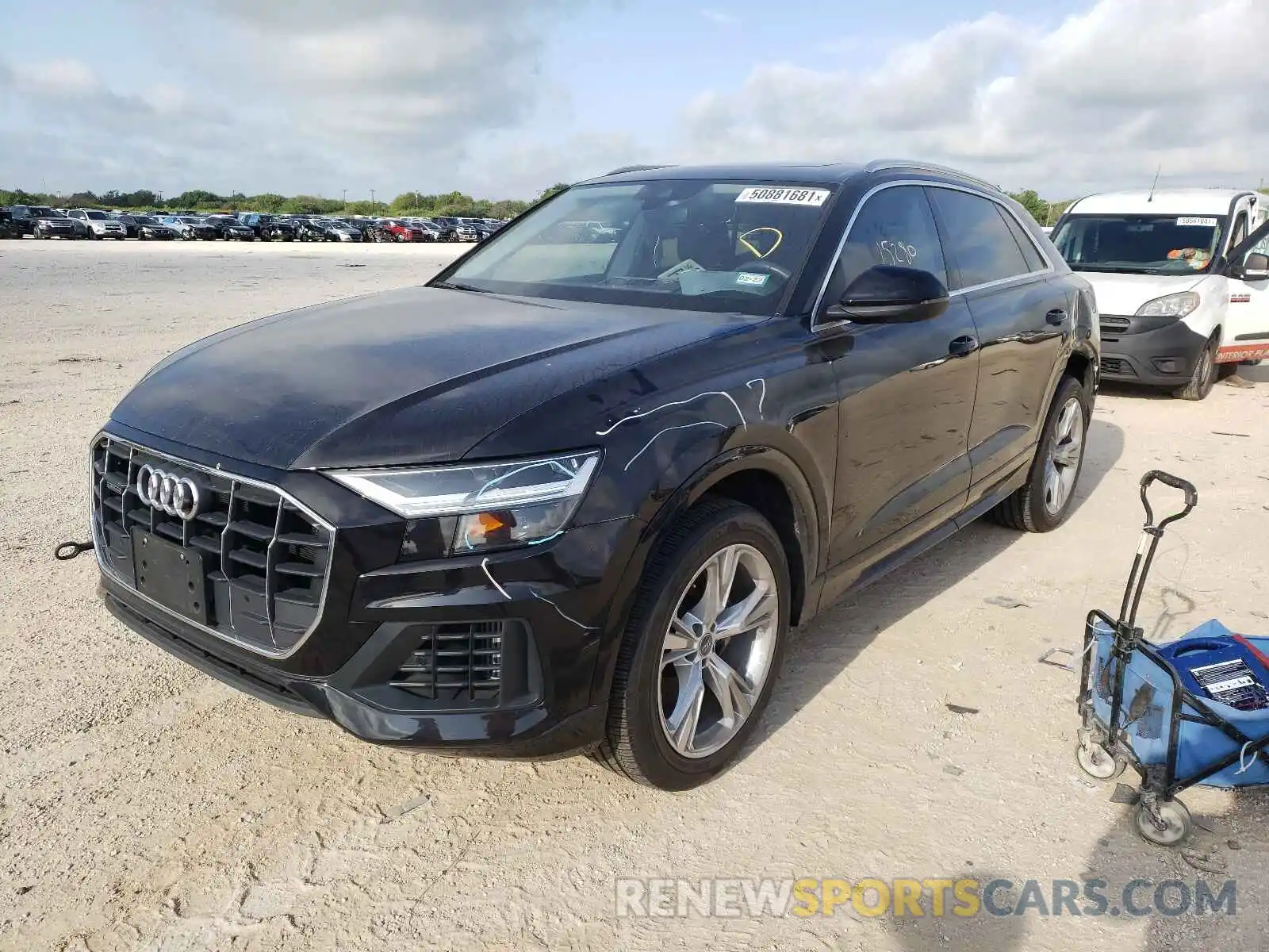 2 Photograph of a damaged car WA1AVAF14KD029129 AUDI Q8 2019