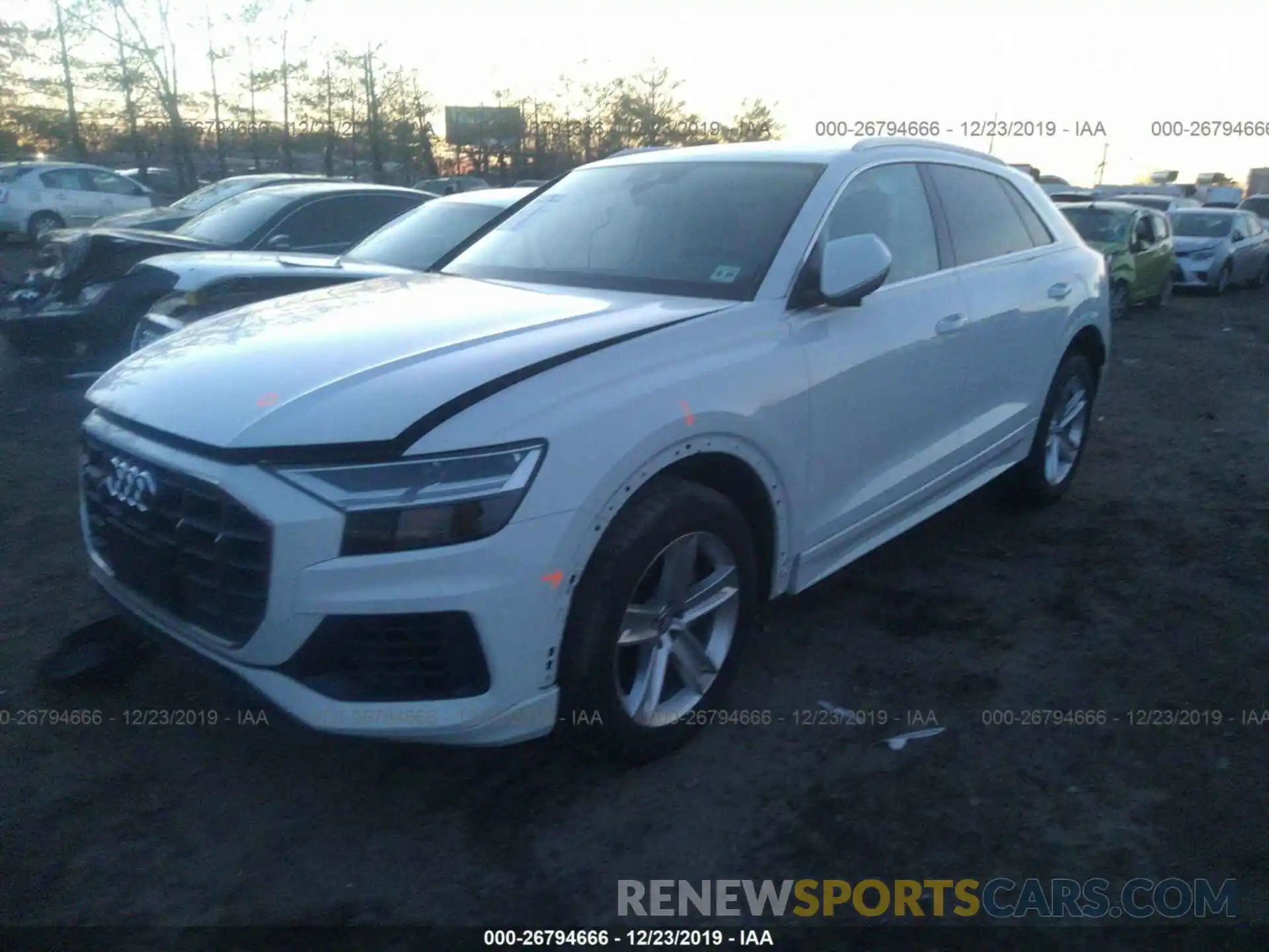 2 Фотография поврежденного автомобиля WA1AVAF15KD009794 AUDI Q8 2019