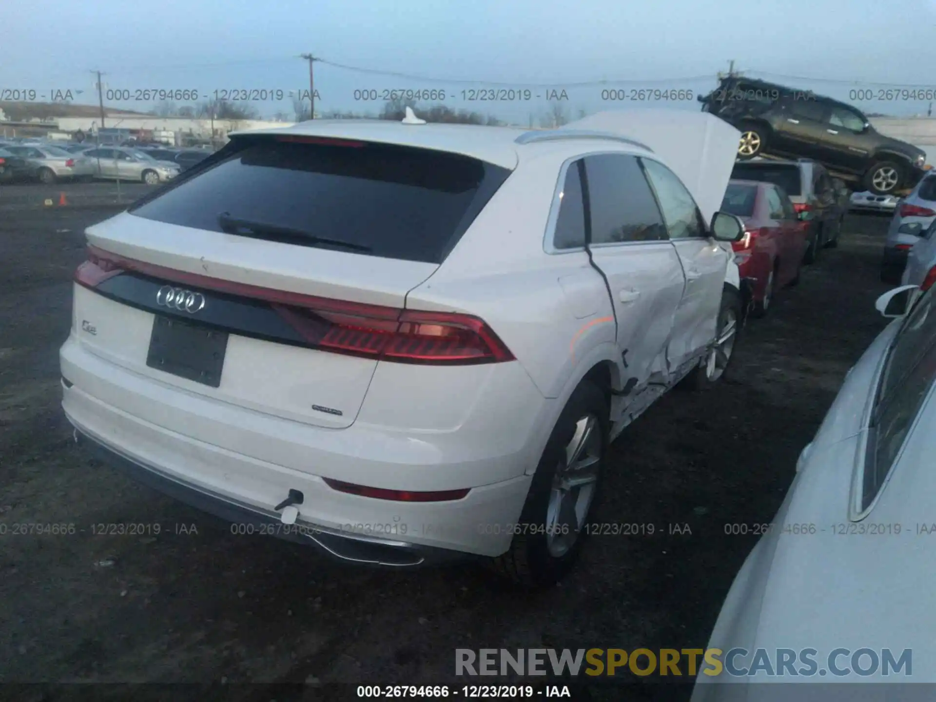 4 Photograph of a damaged car WA1AVAF15KD009794 AUDI Q8 2019