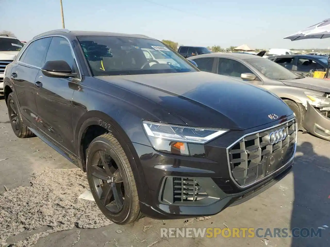 1 Photograph of a damaged car WA1AVAF15KD013814 AUDI Q8 2019